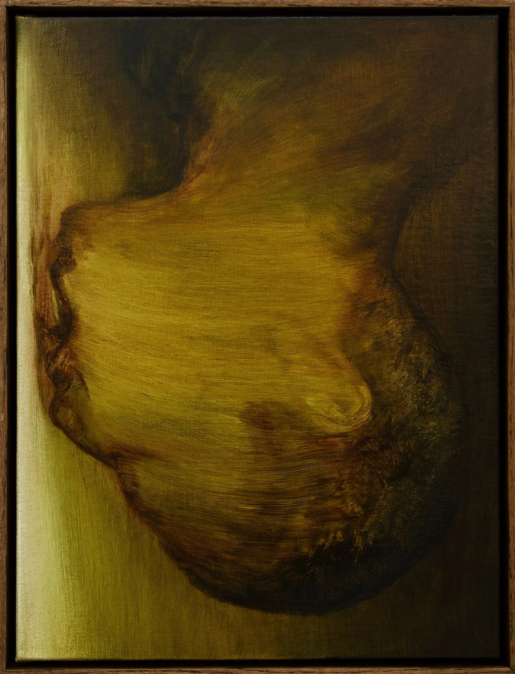 Edge, 2023, Oil on canvas, 40 x 30 cm