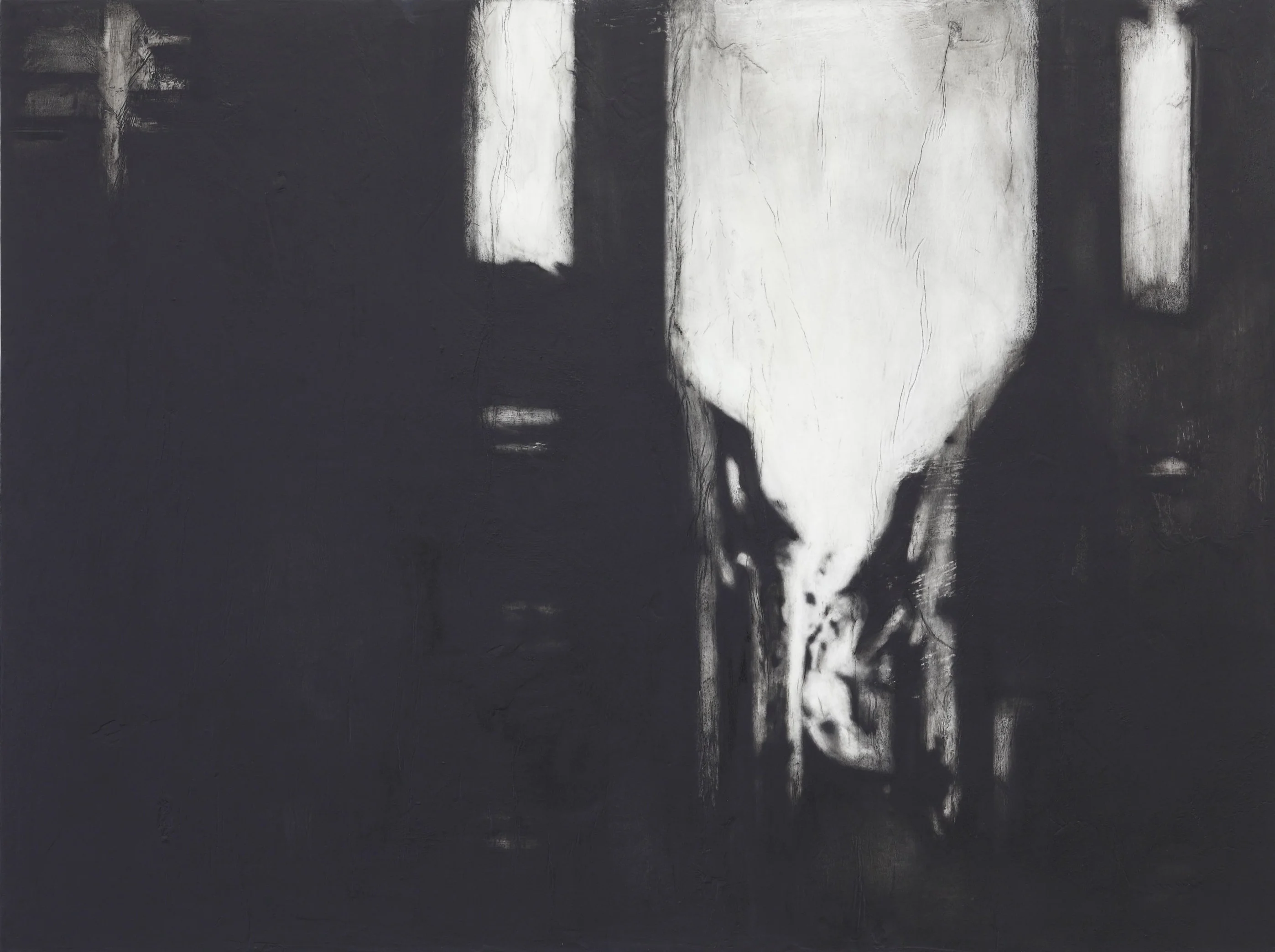 Recess, 2014, Oil and gesso on wood, 61 x 81 cm