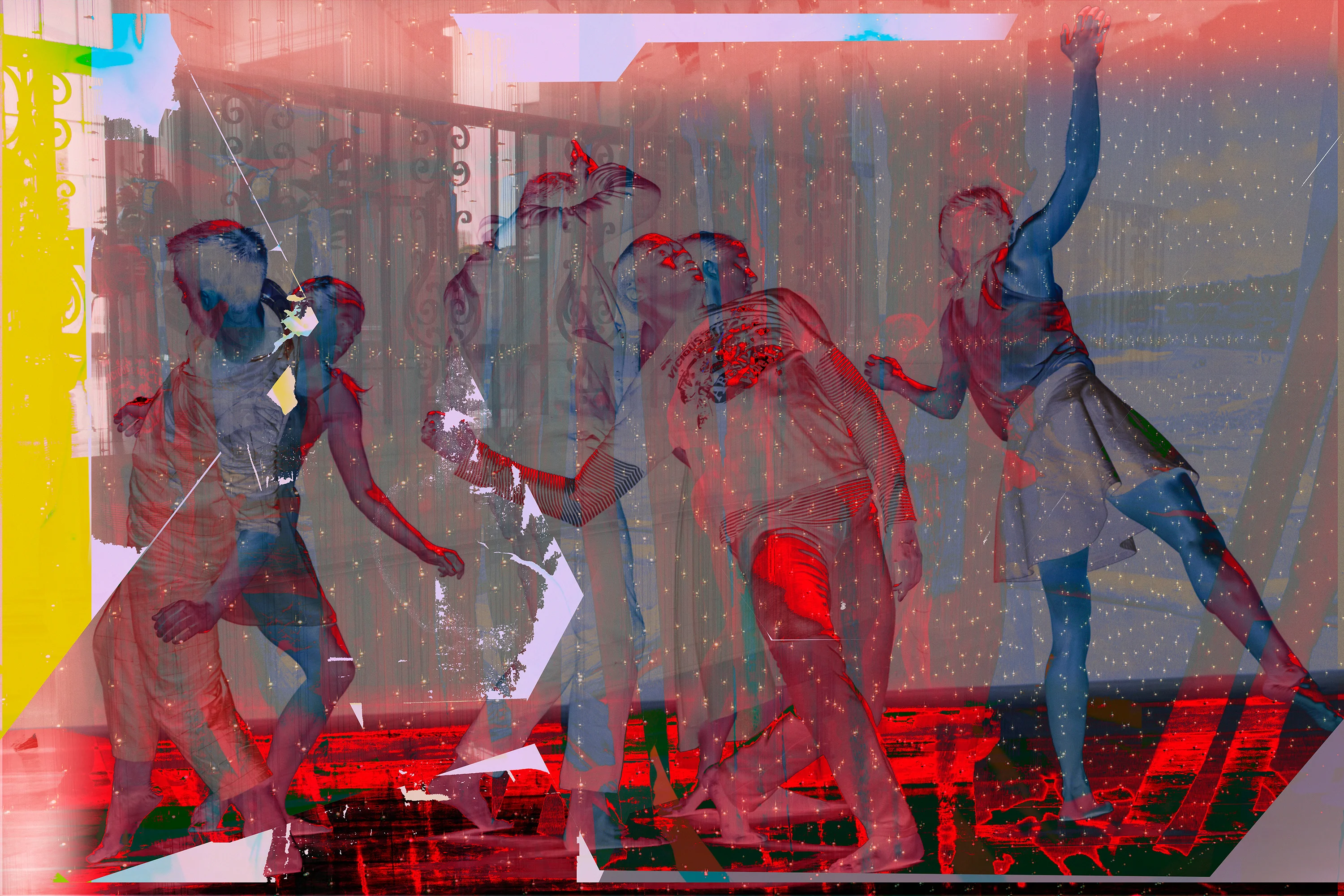 3693, 2017 Inkjet print on rag paper 106.7 x 160 cm.