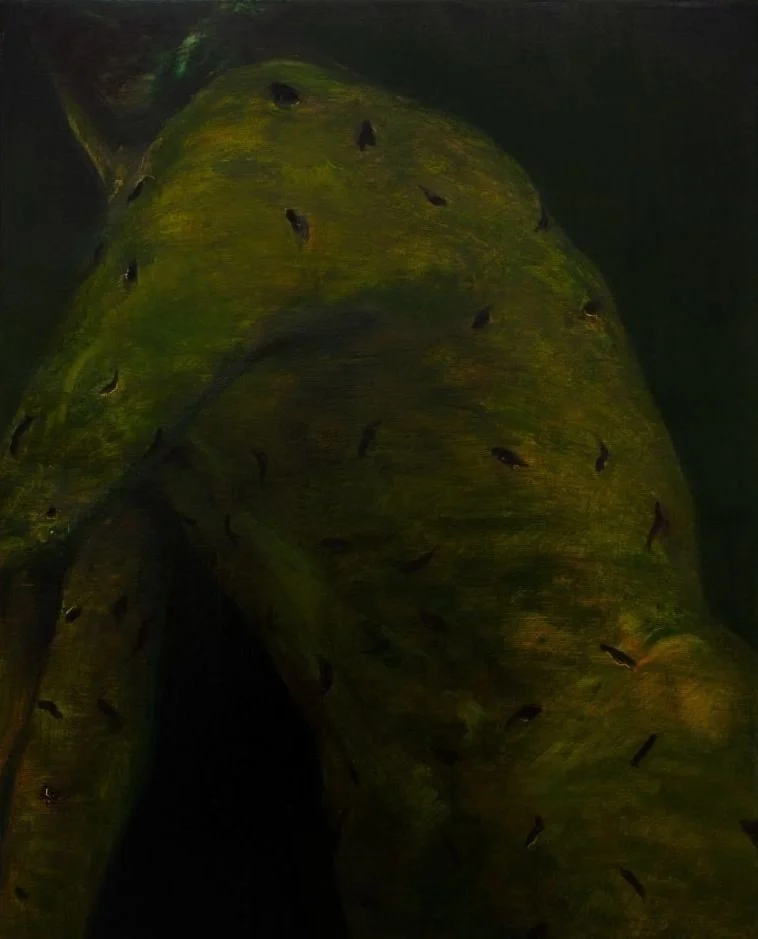 Spell, 2021, Oil on canvas, 55 x 44 cm