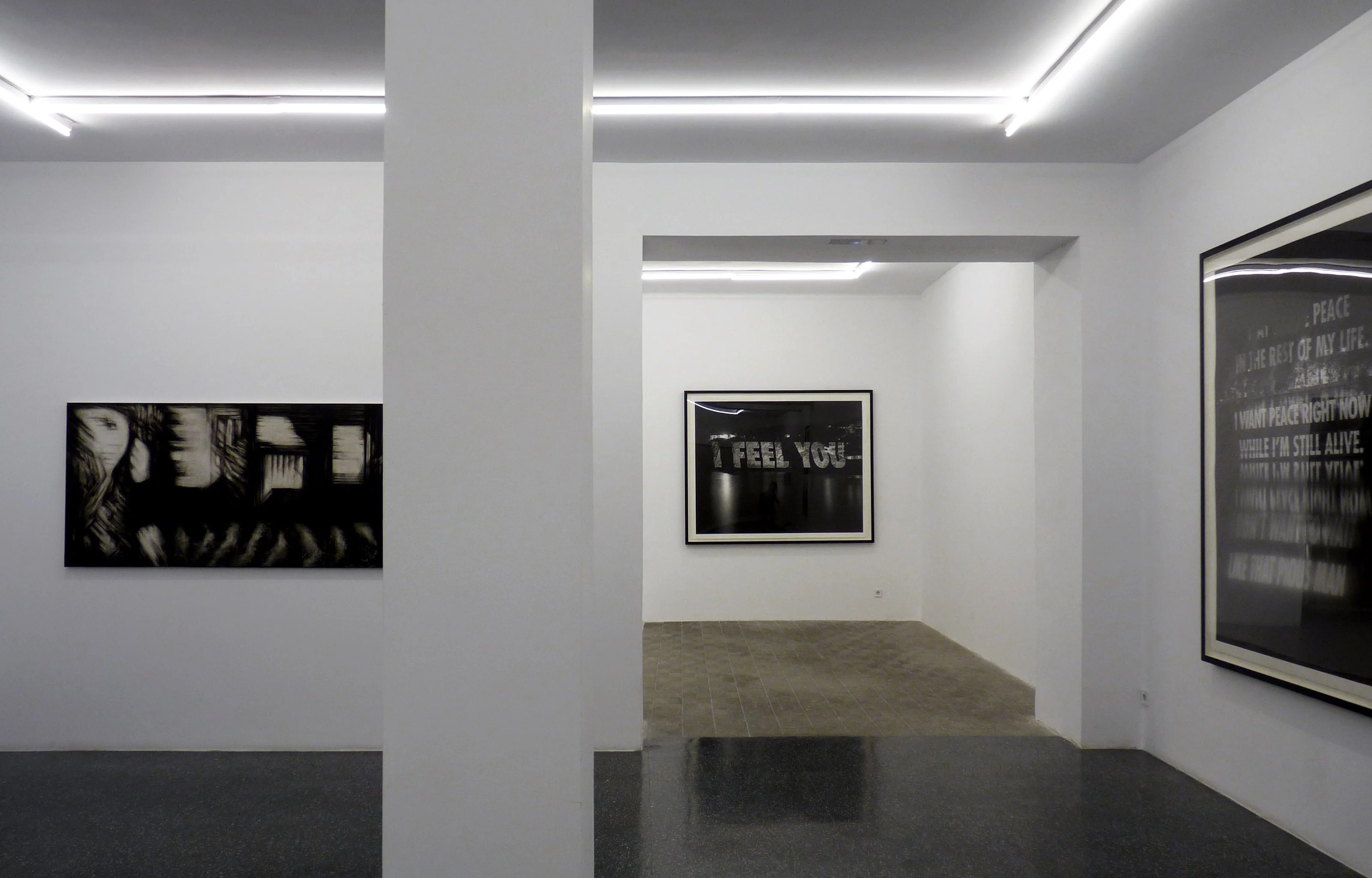 Installation Views, Jenny Holzer, Raha Raissnia y Alex Reynolds, 2020
