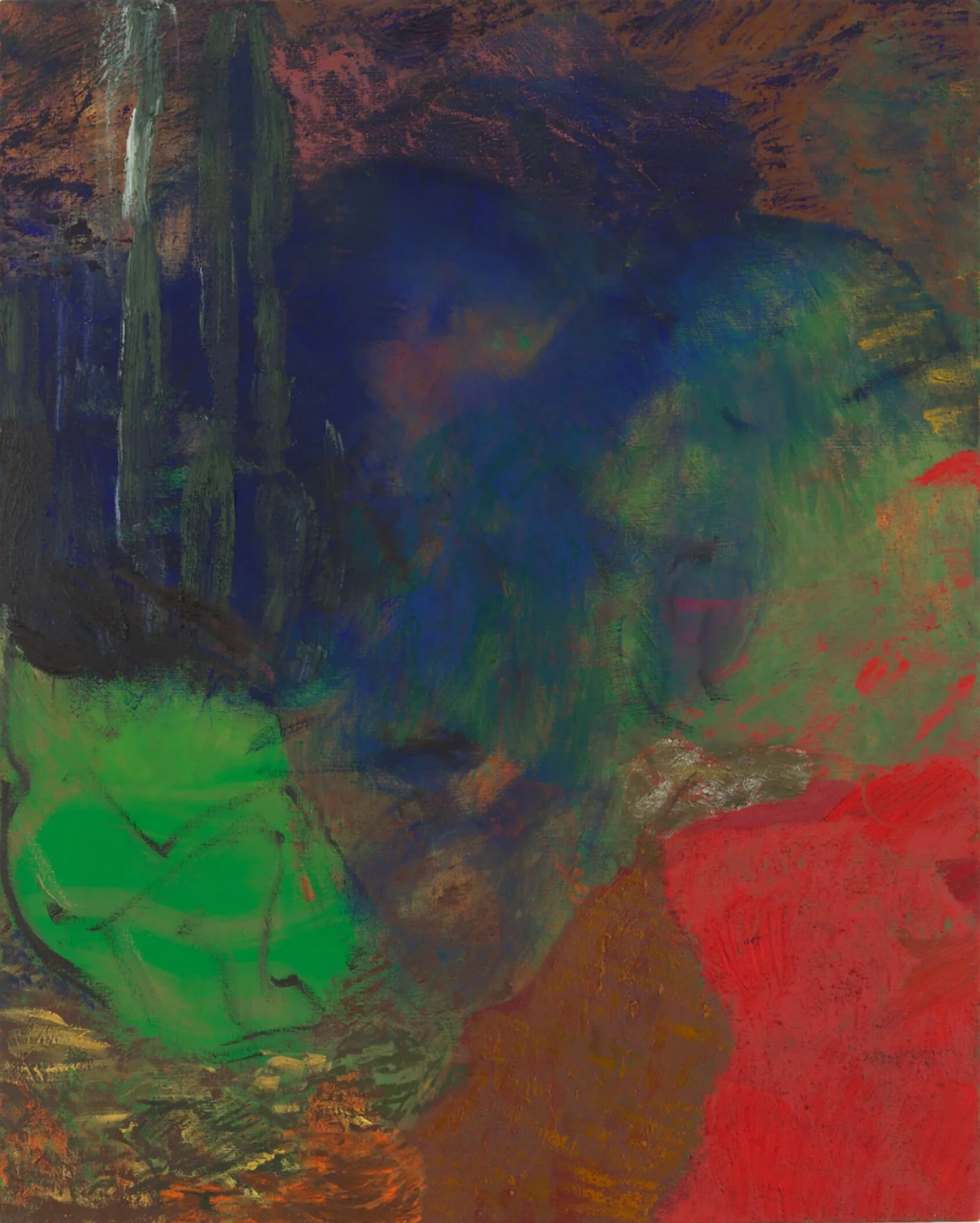 After love, 2023-24, Oil on linen, 143 x 114 cm, 56 1/8 x 45 inches