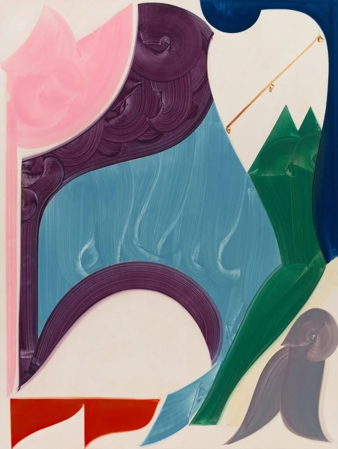 Benaki Icon, 2025, Oil on canvas, 215.9 x 162.56 cm, 85 x 64 inches